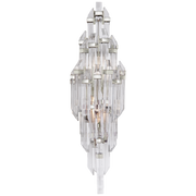 Adele Sconce-Antique Brass/ Polished Nickel Finish