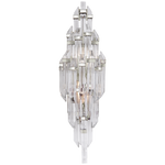 Adele Sconce-Antique Brass/ Polished Nickel Finish