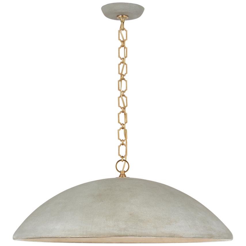 Elliot Dome Pendant in Portland Gray- Various Sizes