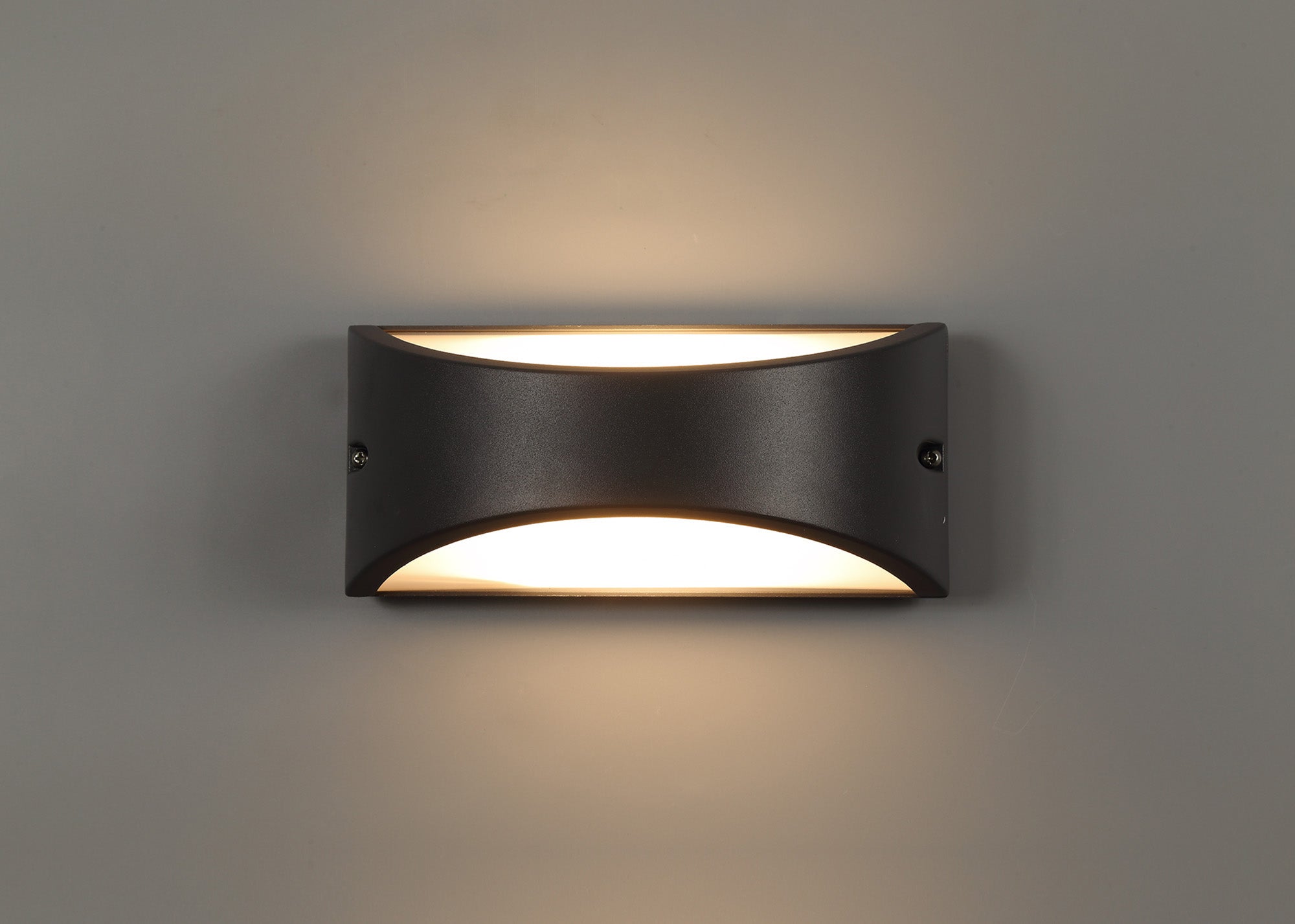 Skelly Wall Lamp, 10W LED, 3000K, IP54, Anthracite, 3yrs Warranty