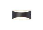 Skelly Wall Lamp, 10W LED, 3000K, IP54, Anthracite, 3yrs Warranty
