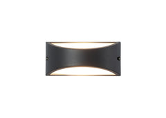 Skelly Wall Lamp, 10W LED, 3000K, IP54, Anthracite, 3yrs Warranty