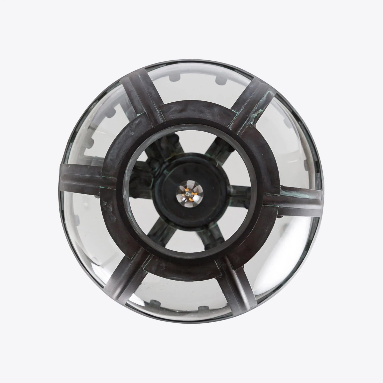 Hampstead Lantern- Verdigris Bronze/ Brass