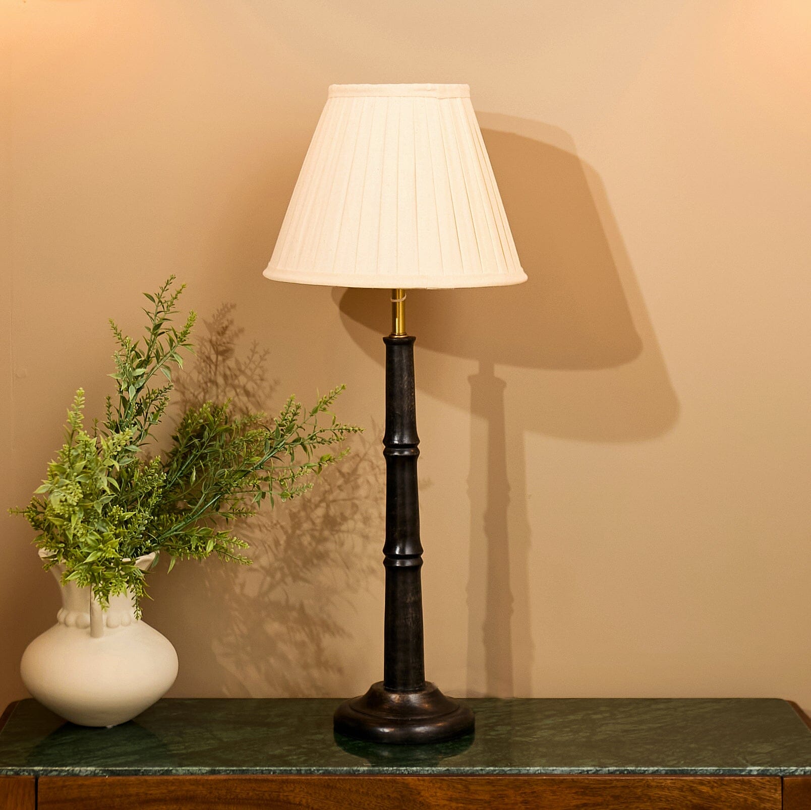 Small Enamel Table Lamp- Various Finishes