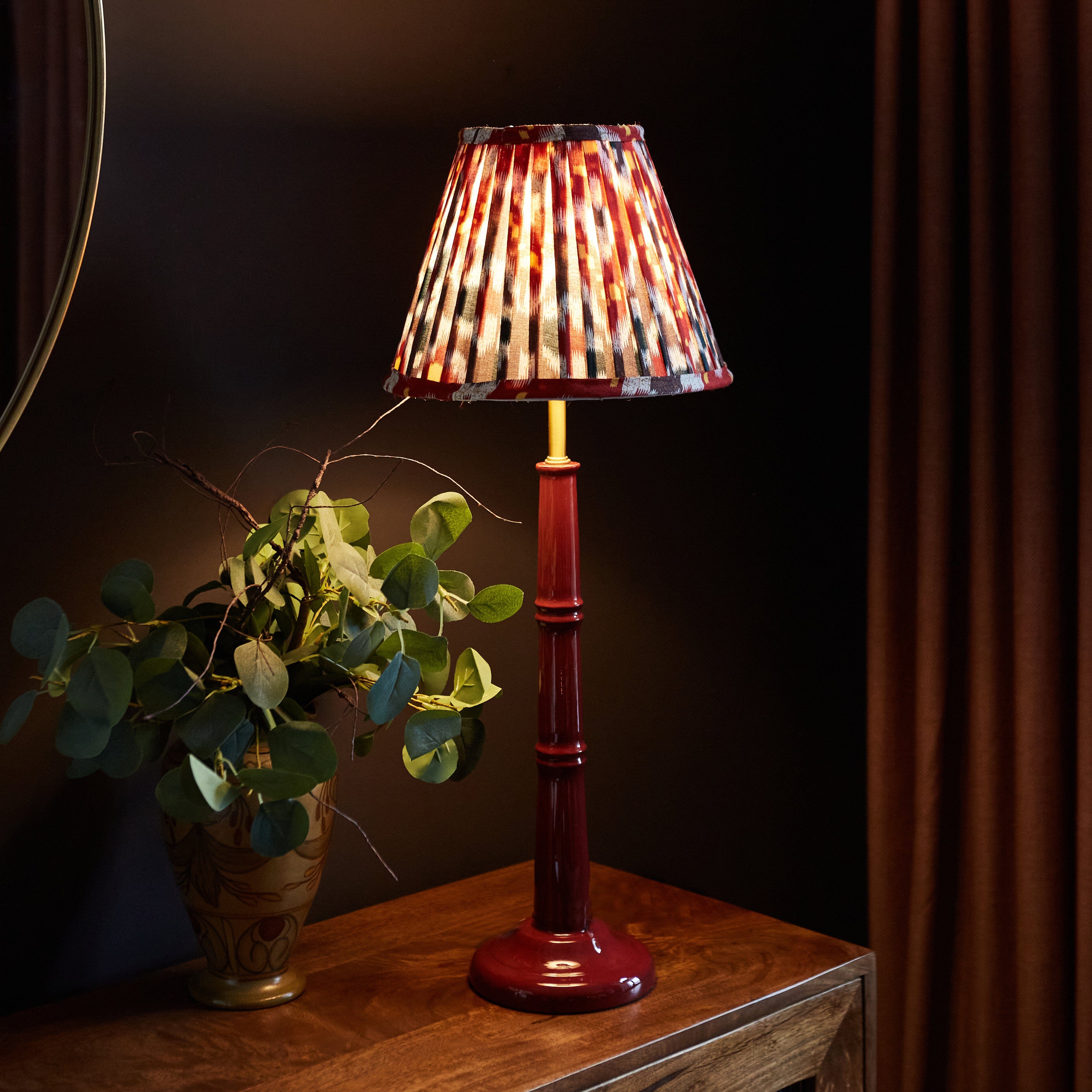 Small Enamel Table Lamp- Various Finishes