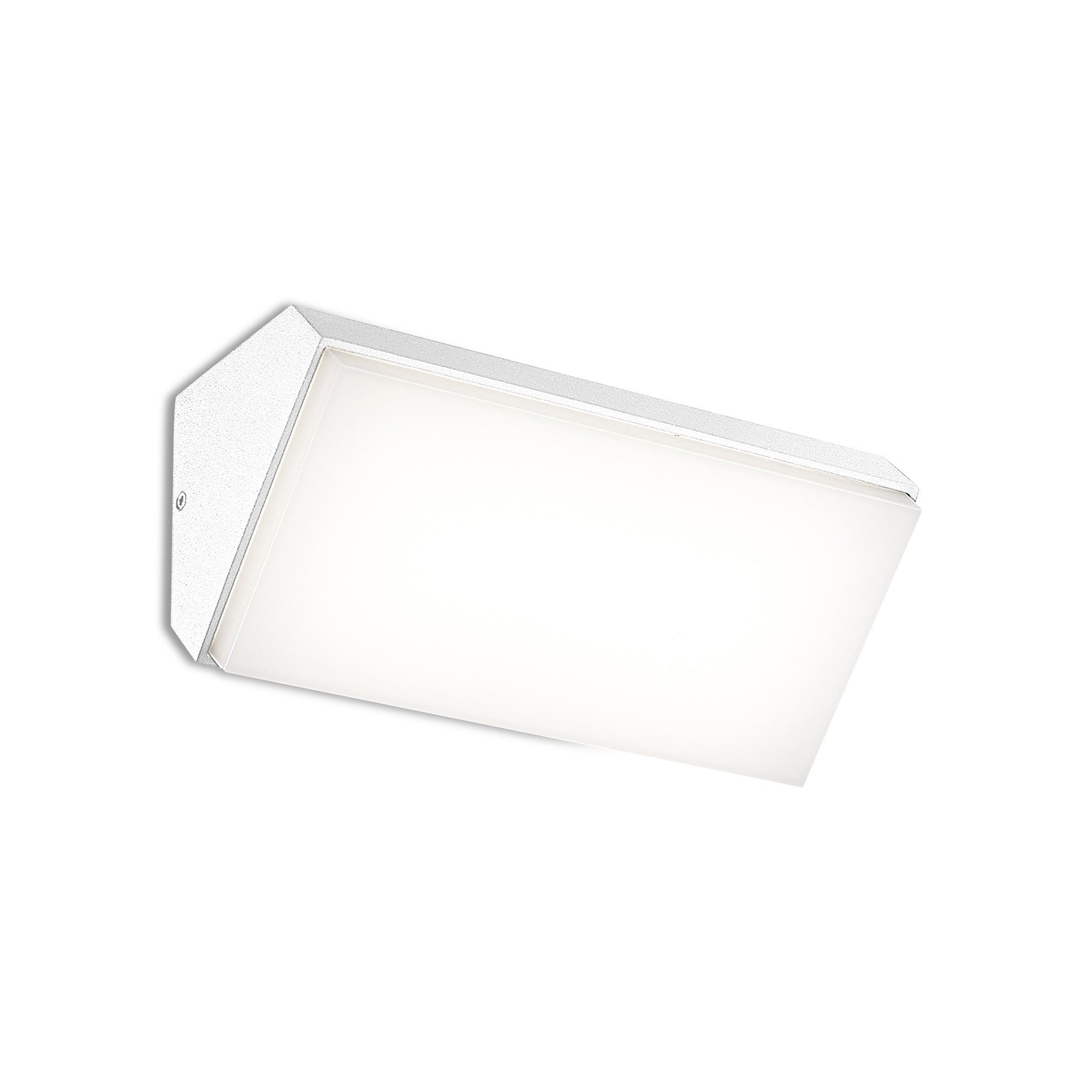 Solden Horizontal Wall Lamp,Small/Medium 9W LED, 3000K, 773lm, IP65, White/Dark Grey , 3yrs Warranty
