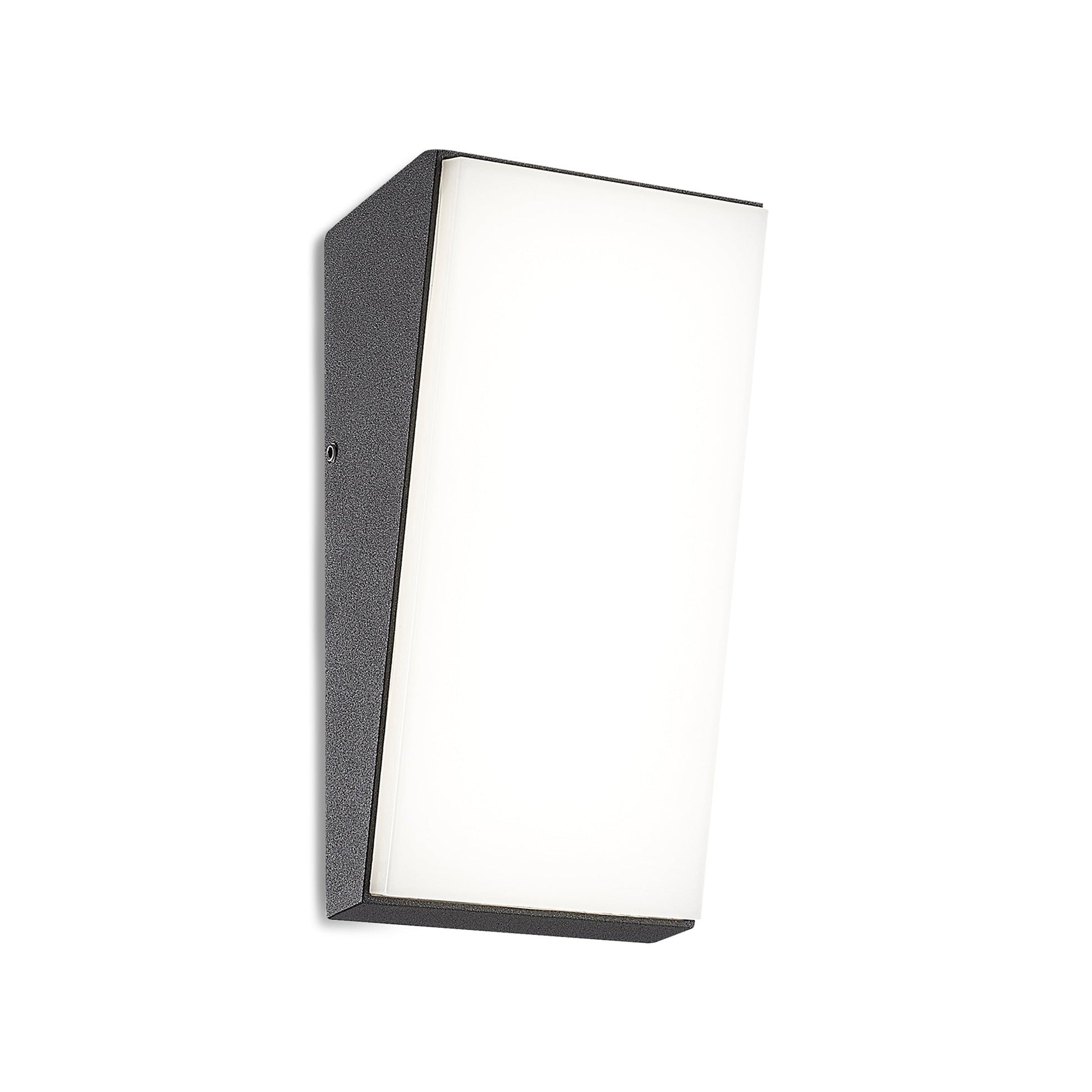 Solden Horizontal Wall Lamp,Small/Medium 9W LED, 3000K, 773lm, IP65, White/Dark Grey , 3yrs Warranty