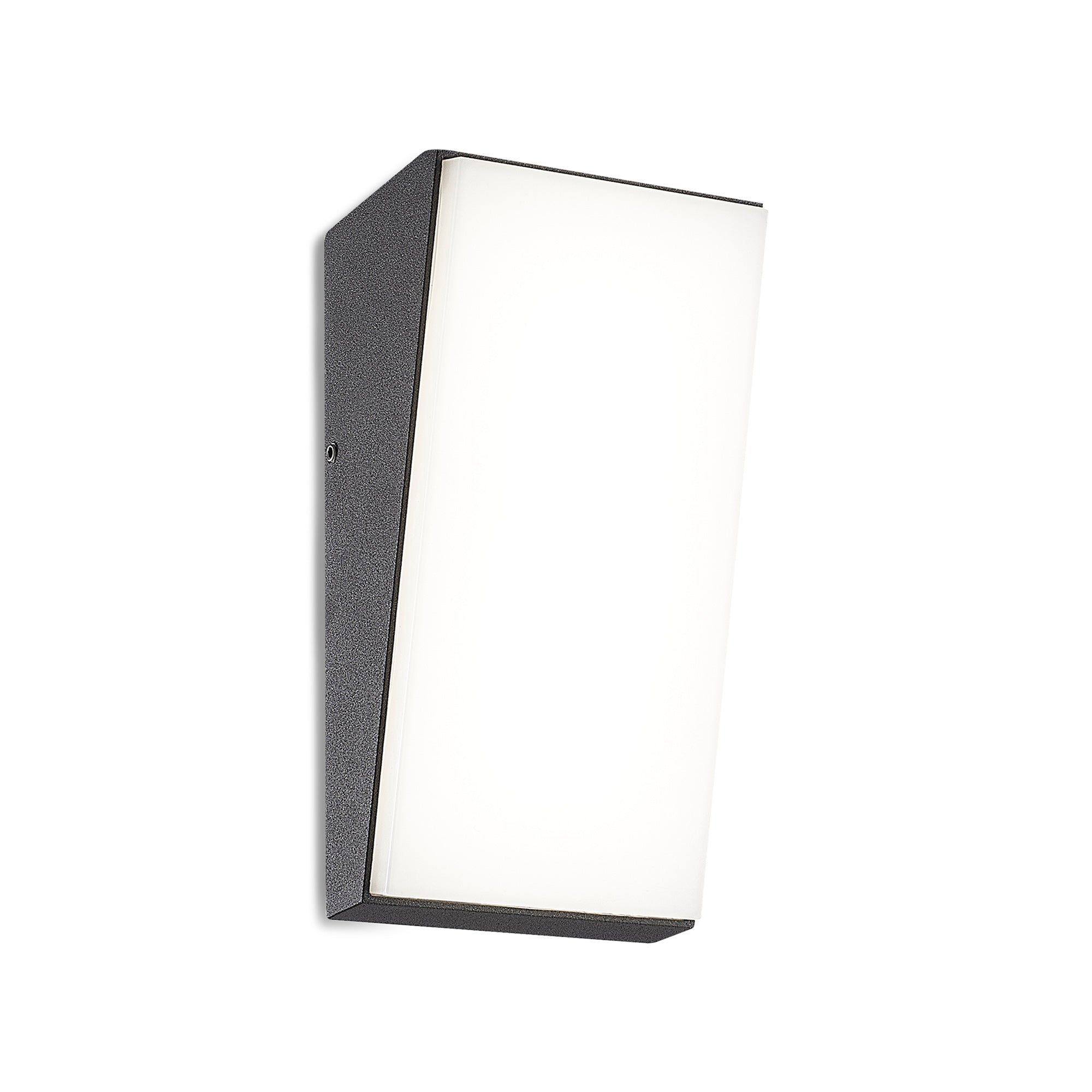 Solden Horizontal Wall Lamp,Small/Medium 9W LED, 3000K, 773lm, IP65, White/Dark Grey , 3yrs Warranty