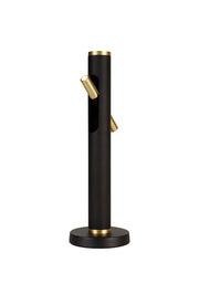 Sovera Table Lamp, 2 x 2W LED, 3000K, 560lm, Sand Black/Gold, 3yrs Warranty