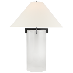 Brooks Table Lamp- Gilded Iron/ Aged Iron