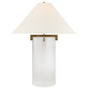 Brooks Table Lamp- Gilded Iron/ Aged Iron