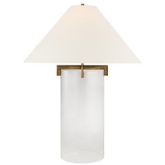 Brooks Table Lamp- Gilded Iron/ Aged Iron