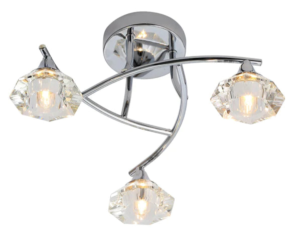 Reena 3/6lt Flush Chrome Fitting