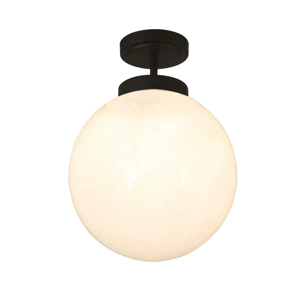 Porto 1lt Semi Flush In Chrome/Matt Black/Brass