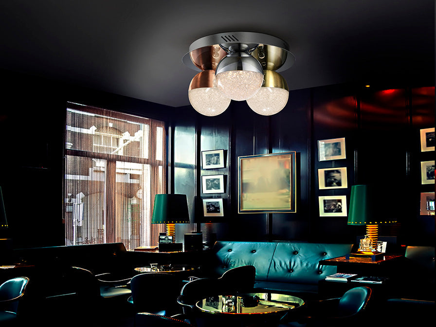 Sphere LED Flush Light - Dimmable