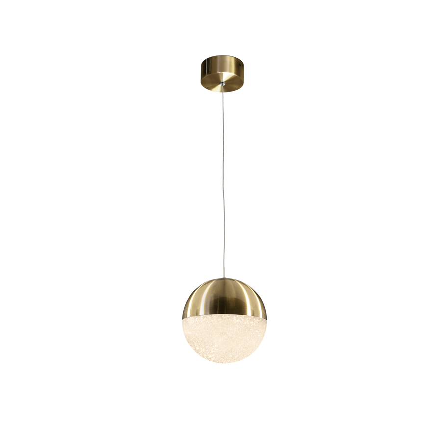 Sphere Led Lamp 1 L.,ø20,Brass Small/Large - Cusack Lighting