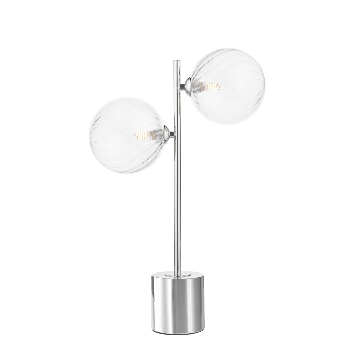 Spiral 2 Light Table Lamp In Various Finishes G9