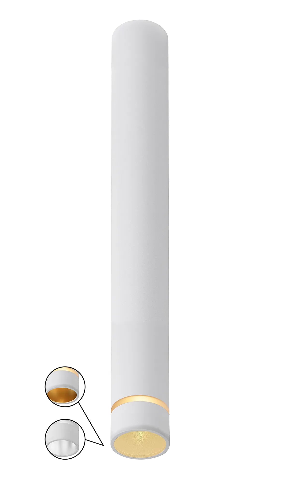 Split Spotlight, 1 Light  GU10- Various Sizes & Finishes