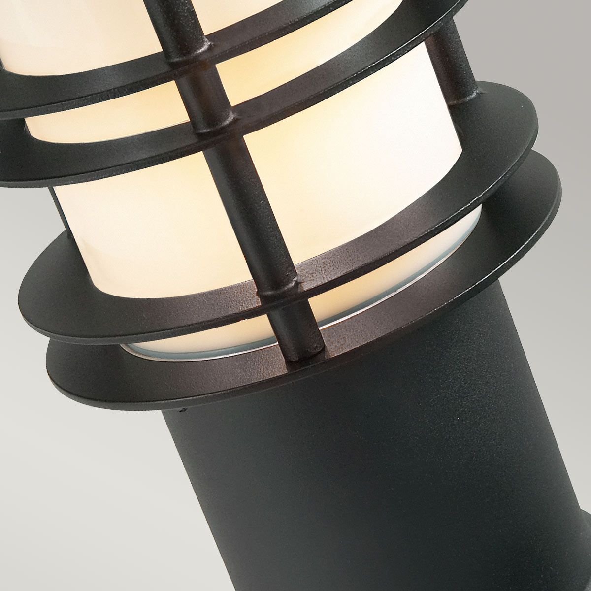 Stockholm 1 Light Small/Medium/Large Bollard - Various Finish E27 IP65