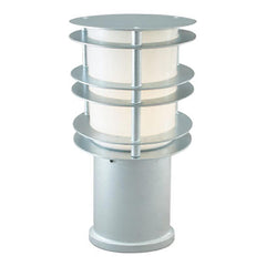 Stockholm 1 Light Small/Medium/Large Bollard - Various Finish E27 IP65