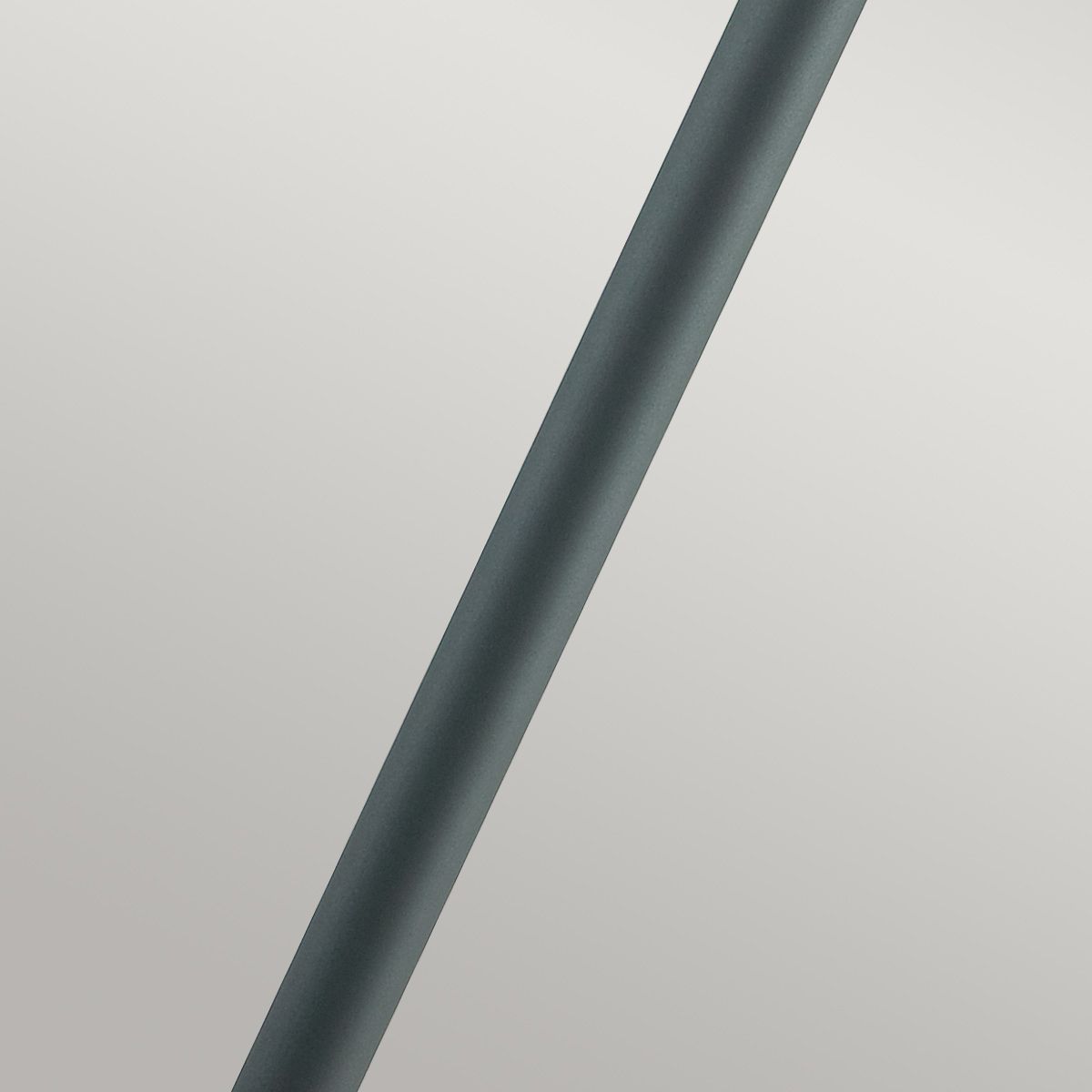 Stockholm 1/3Lt Pillar - Black/Galvanised IP54 E27