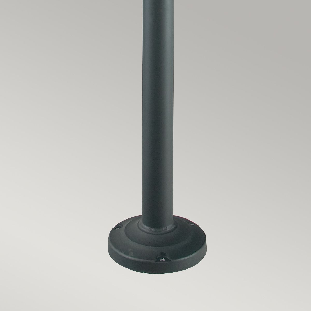 Stockholm 1/2Lt Lamp Post - Black/Galvanised IP54  E27