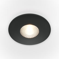 Zen LED Flush Light - Black/White Finish