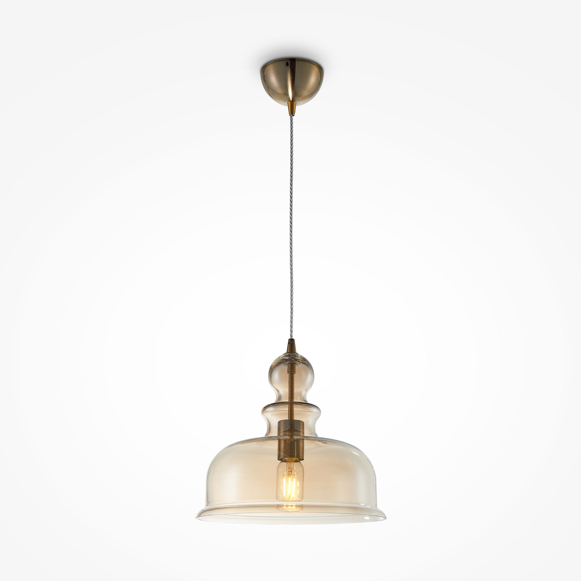 Tone Pendant Light - Bronze Finish