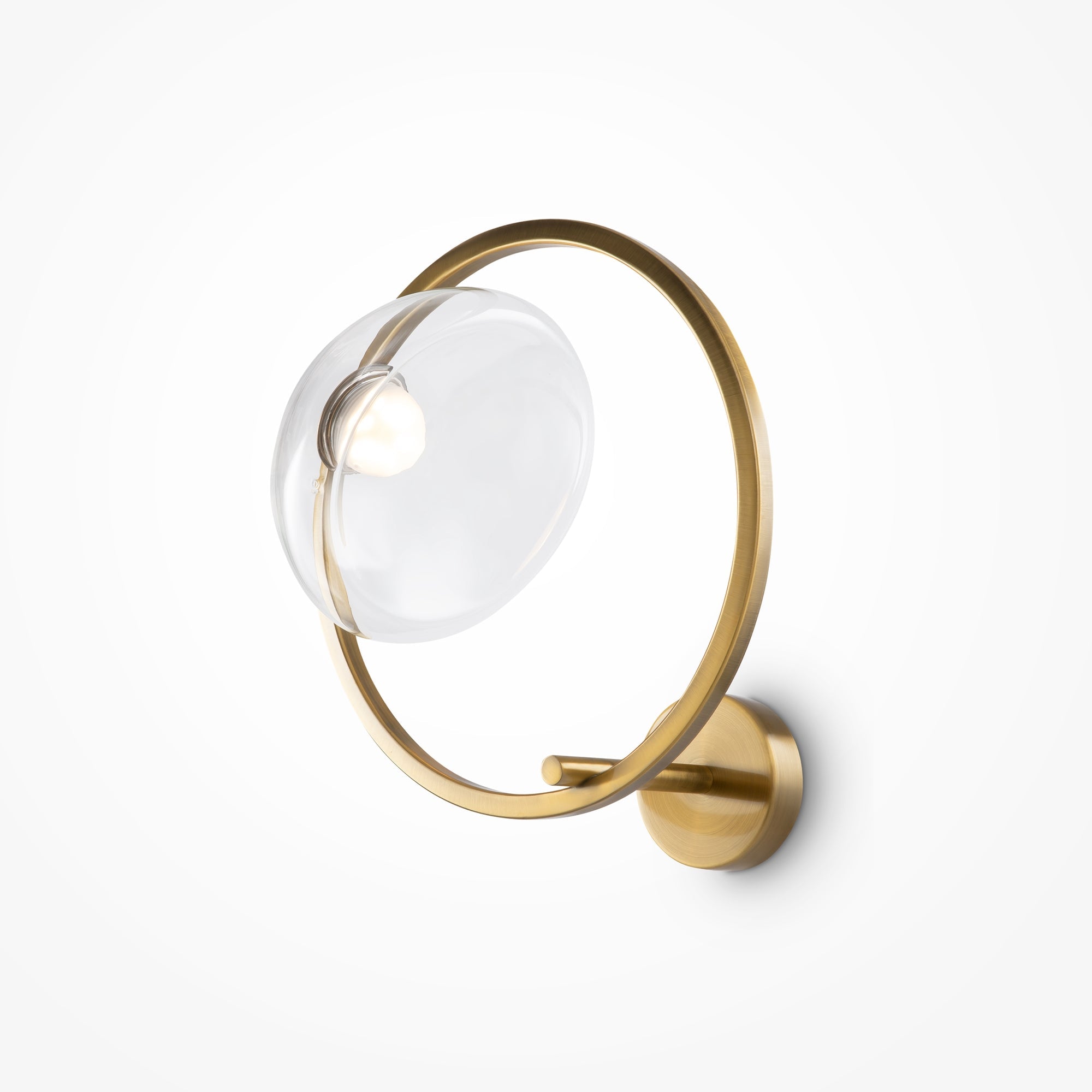 Lunare Wall Light - Brass Finish