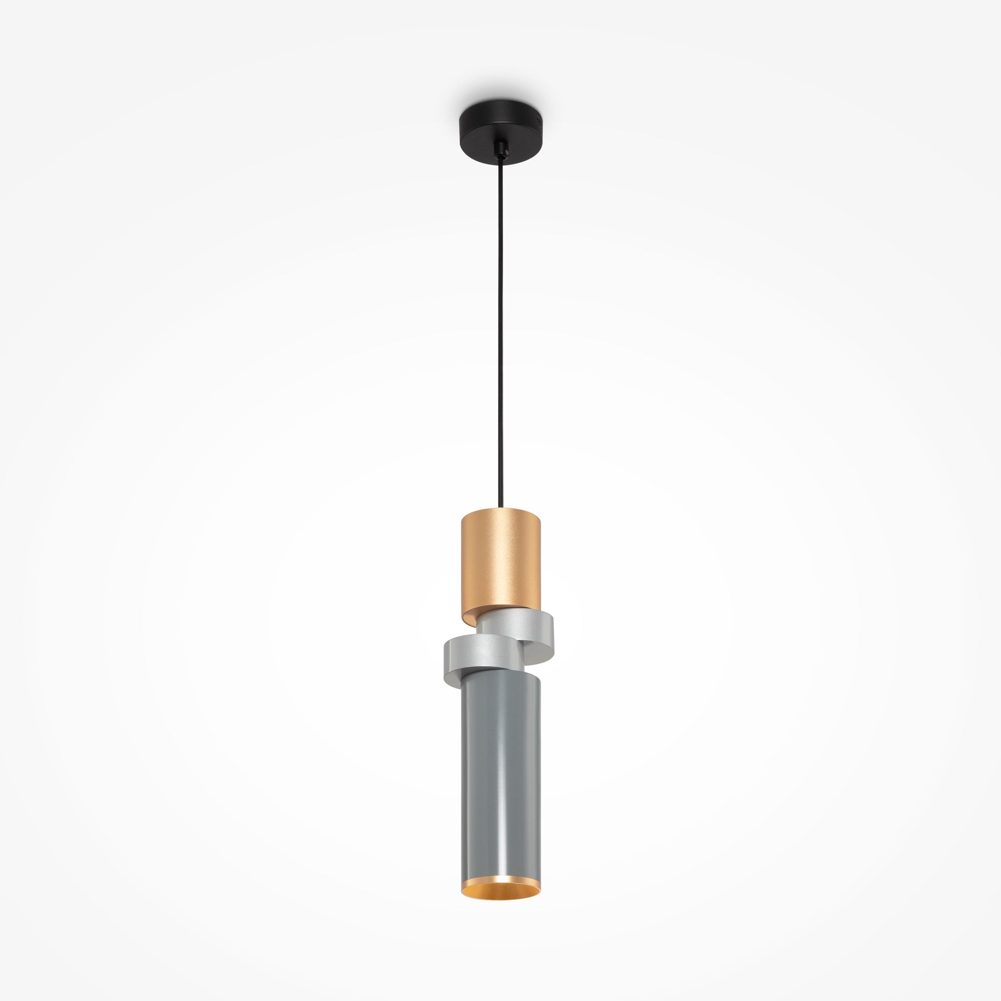 Palette Pendant Light - Grey/Gold Finish