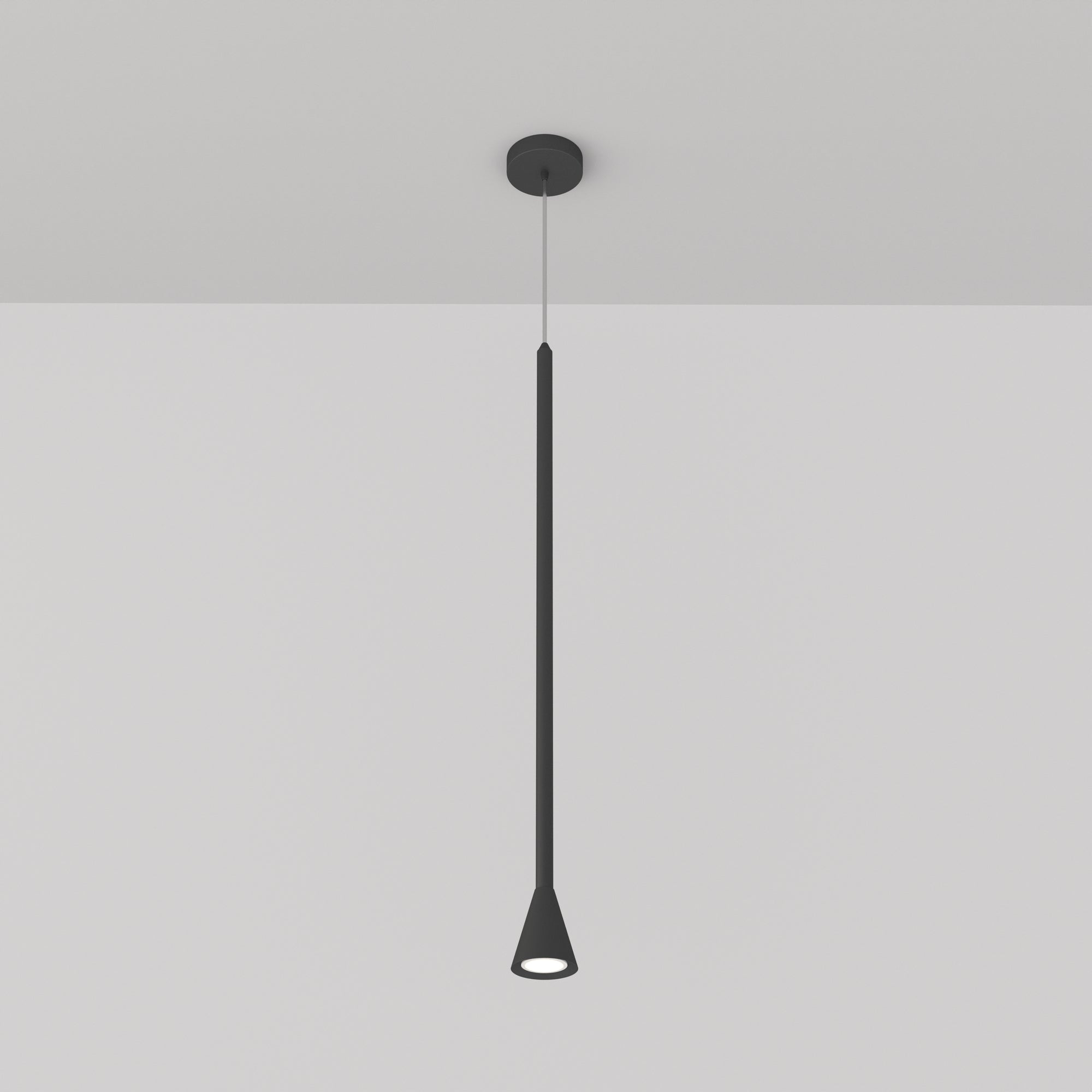 Arrow Single Pendant Light - White / Gold / Black