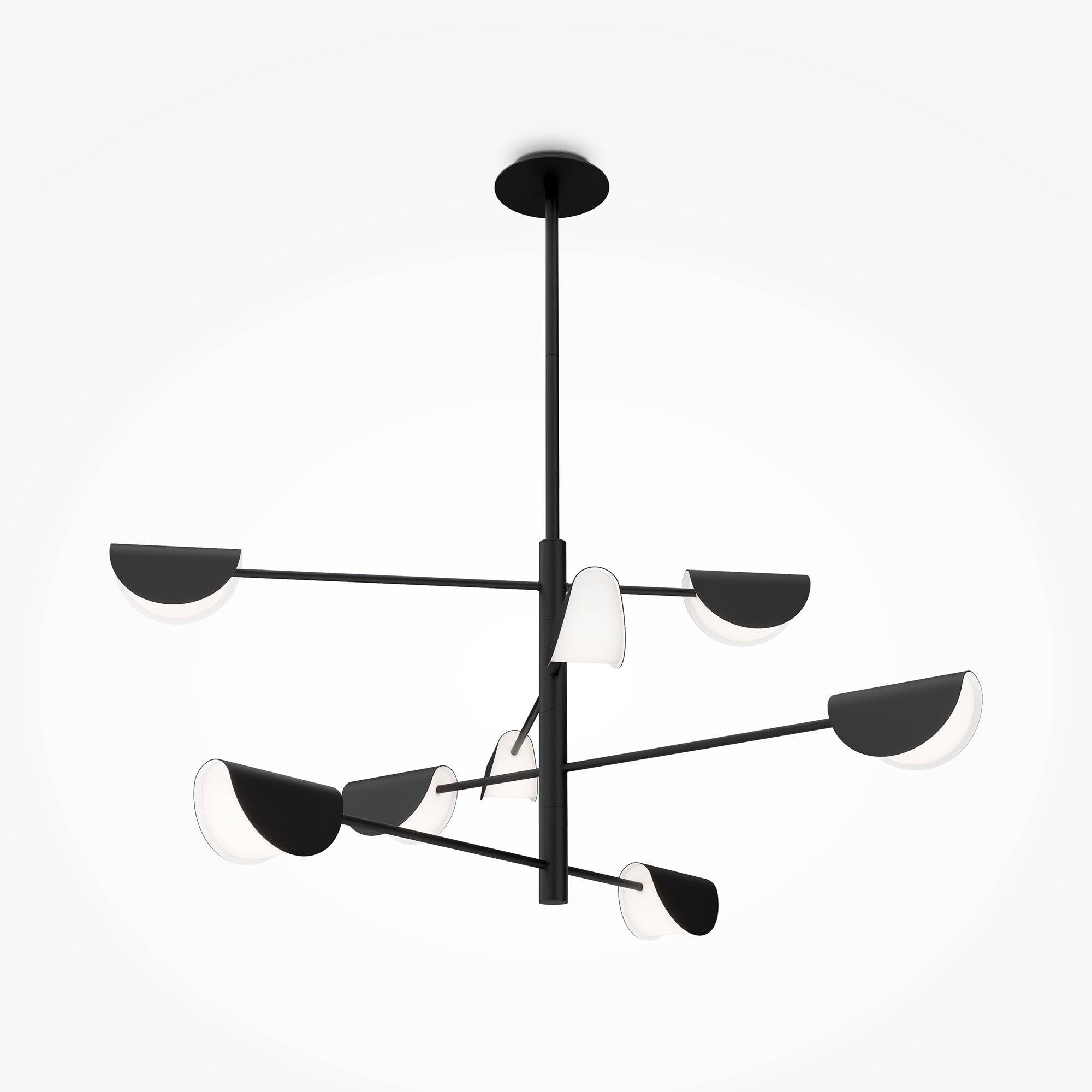 Mollis Centre Ceiling Light - Black Finish