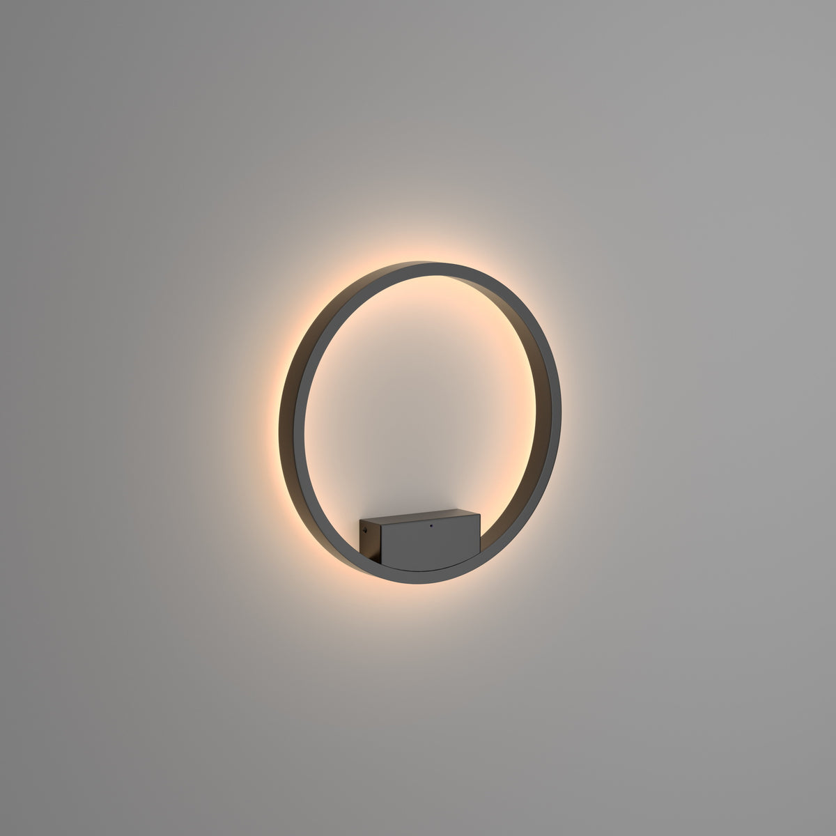 Rim Small/Medium/Large Indoor LED Wall Light - Black Finish