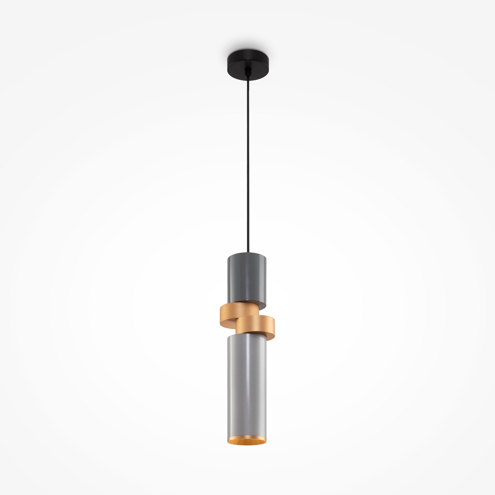 Palette Pendant Light - Grey/Gold Finish