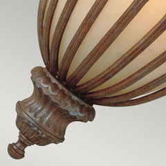 Stirling Castle 1Lt Wall Light- British Bronze Finish