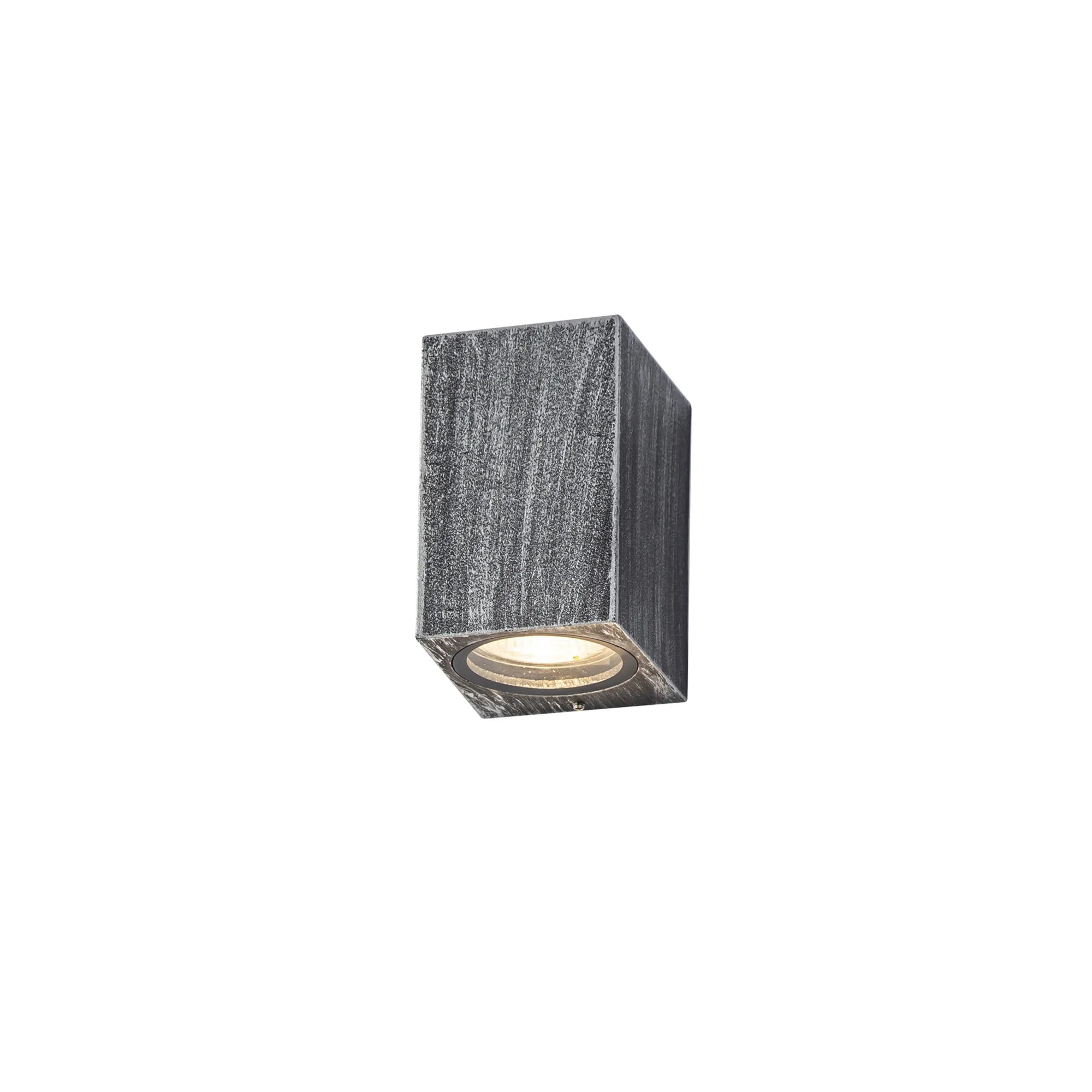 Aesains IP54 Up/Down Curved Light - Gold & Black