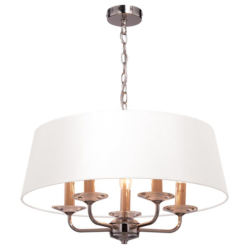 Stylo 5Lt Centre Ceiling Light - Polished Chrome Finish