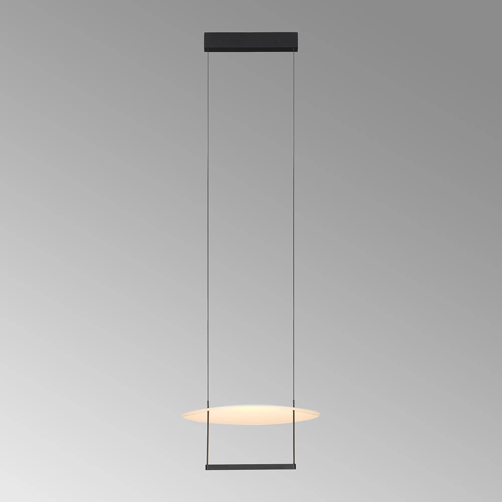 Sun II LED Pendant- Black Finish