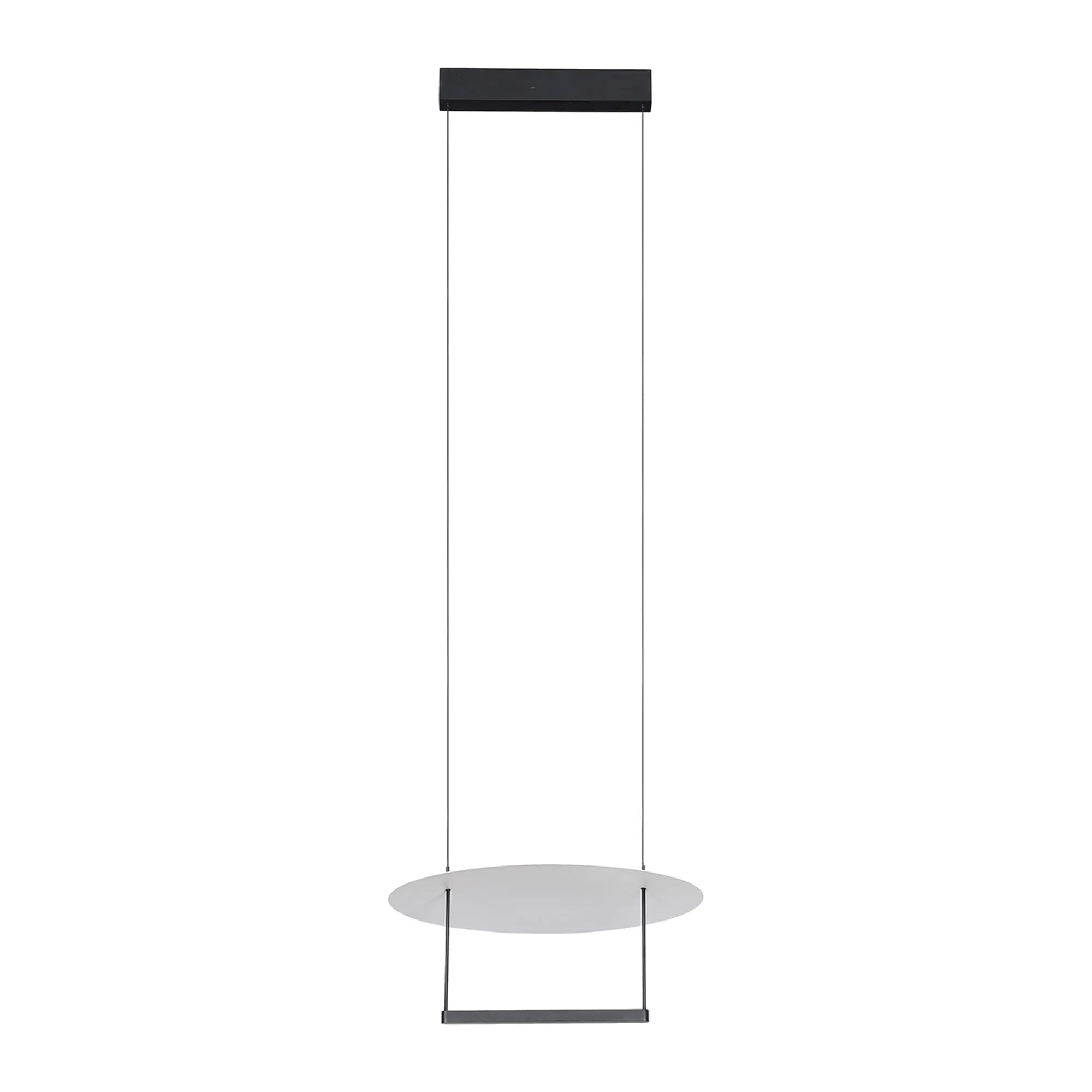 Sun II LED Pendant- Black Finish