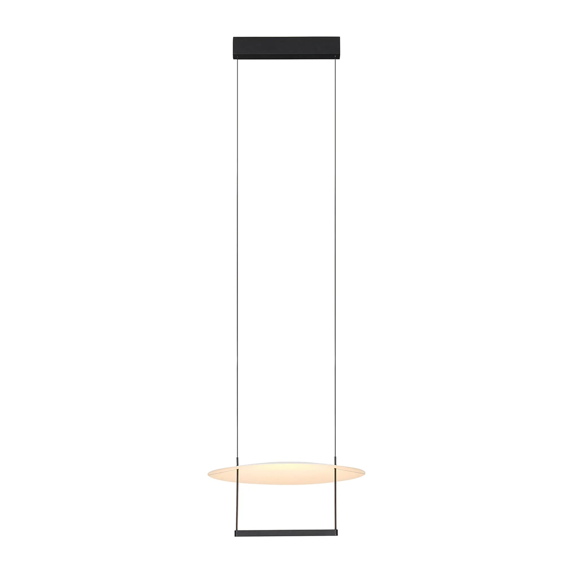 Sun II LED Pendant- Black Finish