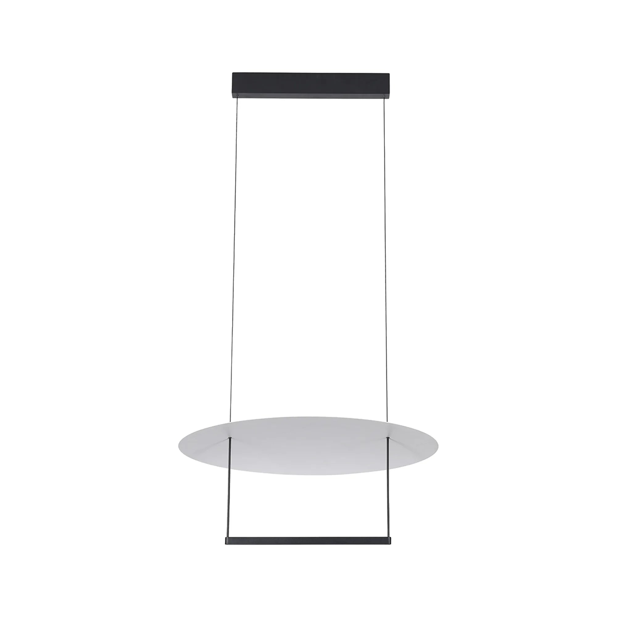 Sun II LED Pendant- Black Finish