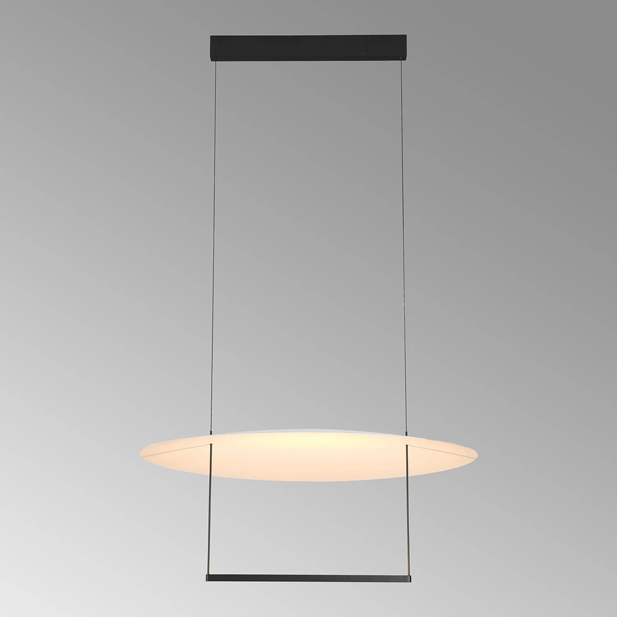 Sun II LED Pendant- Black Finish