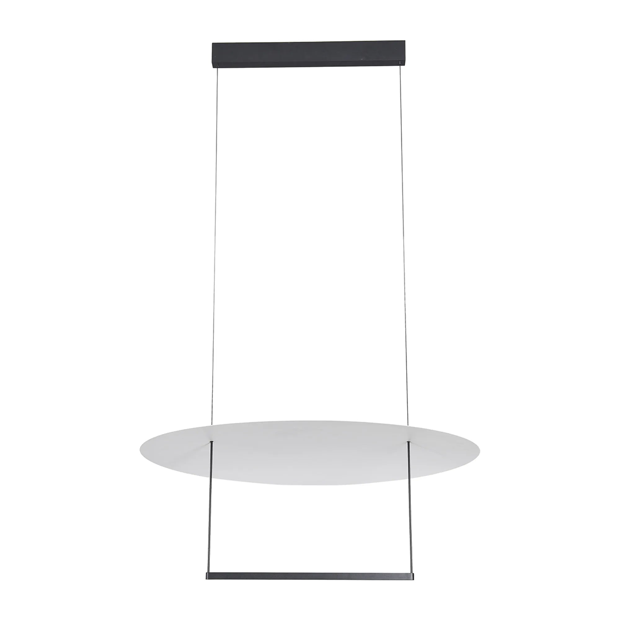 Sun II LED Pendant- Black Finish