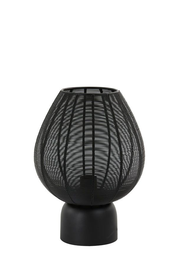 Suneko Table Lamp Medium - Matt Black Finish