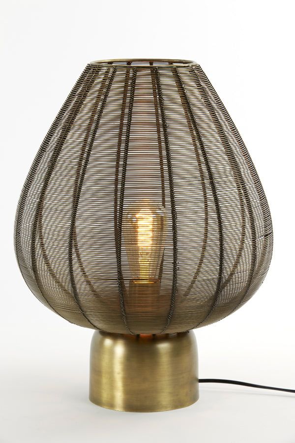 Suneko Table Lamp Large - Antique Bronze Finish