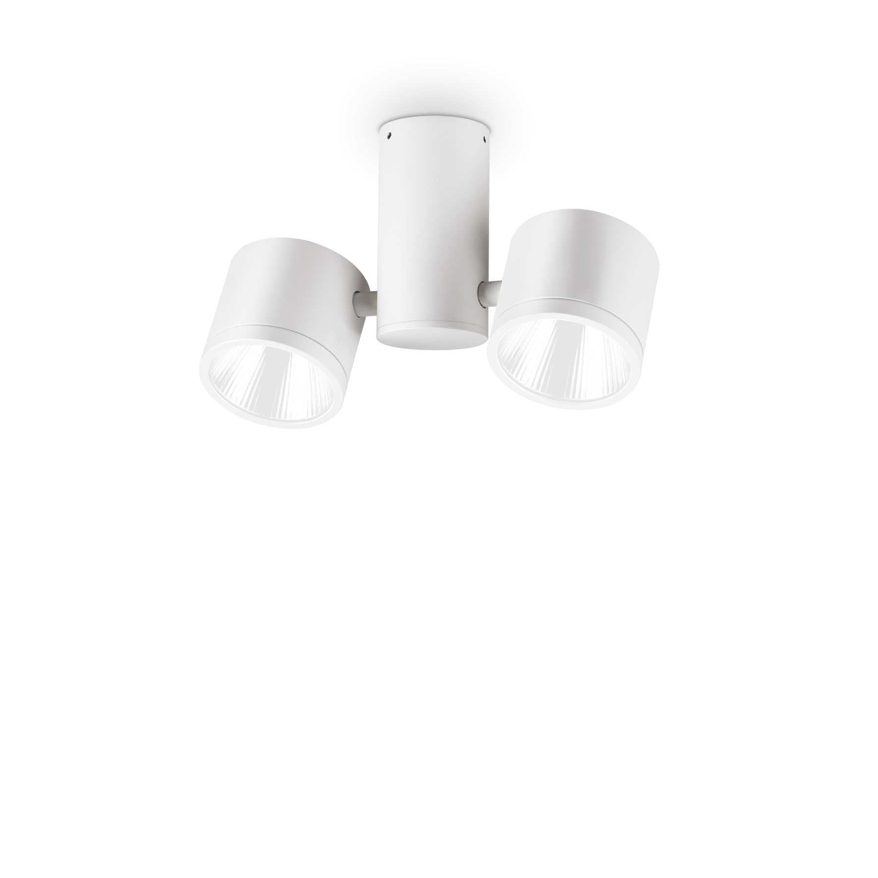 Sunglasses Flush Ceiling Lights - Black/White Finish - Cusack Lighting