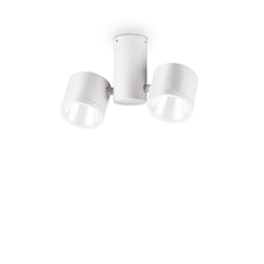 Sunglasses Flush Ceiling Lights - Black/White Finish - Cusack Lighting