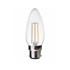 B22 Candle Bulb 2700K - 6000K
