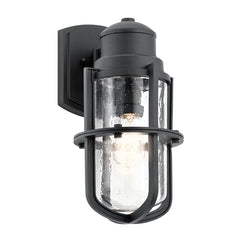 Suri Medium Wall Lantern - Textured Black Finish