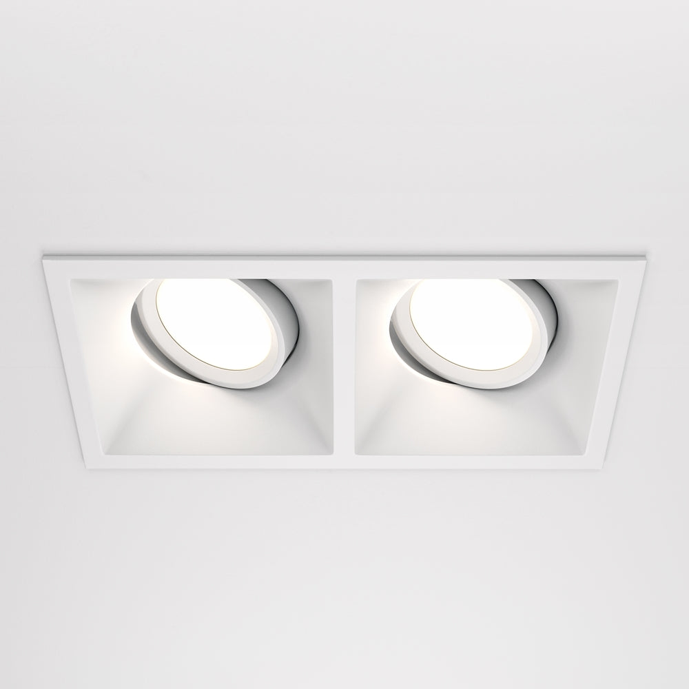 Hythe Downlight Dot GU10 2x10W- Black/White